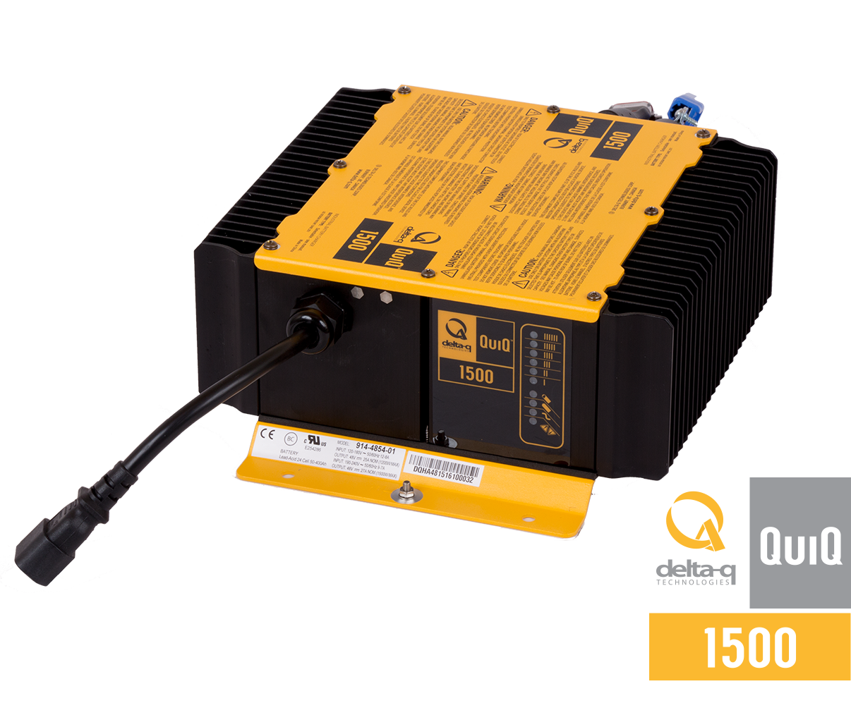QuiQ-1500 in yellow and black with transparent background